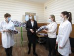 29.12.2020 года на территории Пышминского городского округа состоялось вручение подарков от председателя Законодательного Собрания Свердловской области Бабушкиной Л.В.