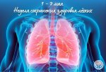 С 1 - 7 мая 2023 года неделя сохранения – здоровья легких (в честь Всемирного дня по борьбе с астмой 3 мая)