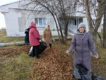 19 октября 2023 года в селе Черемыш организована и проведена осенняя уборка территории фельдшерско-акушерского пункта